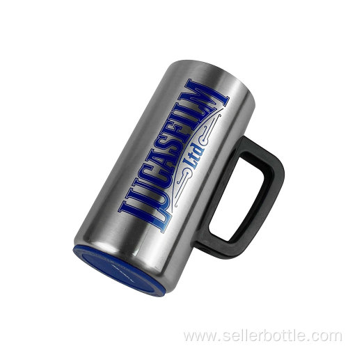 380ml Stainless Steel Silk Printing Vacuum Mug